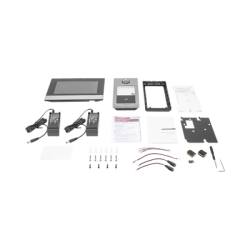 Kit de Videoportero IP PoE Estandar con llamada a App de Smartphone (Hik-Connect) / Apertura con Tarjeta MIFARE / Frente de c...