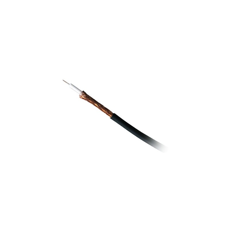 Cable Coaxial RG6, 305 Metros (1000 Pies) RG6, Malla 96%, Hecho en México / Intemperie