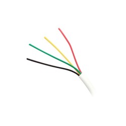 Bobina de Cable de 305 Metros (1000 Pies), 4 x 18 AWG, Aislamiento Individual de Policloruro de Vinilo (PVC), con Propiedades...