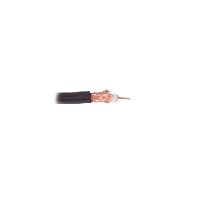 RG59 Coaxial / para Video / 305 Metros (1000 Pies) / HECHO EN MÉXICO / Optimizado para HD / Intemperie