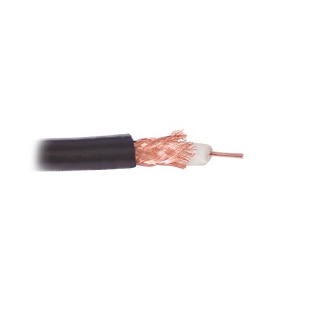 RG59 Coaxial / para Video / 305 Metros (1000 Pies) / HECHO EN MÉXICO / Optimizado para HD / Intemperie