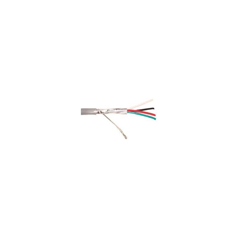 Bobina de 152 mts de cable de 2 pares calibre 20 blindado