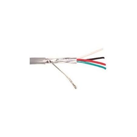 Bobina de 152 mts de cable de 2 pares calibre 20 blindado