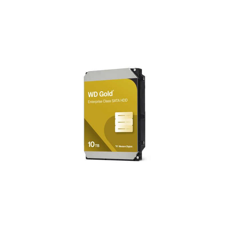 Disco Duro Empresarial WD Gold / SATA 6 Gb/s / 10 TB / 7200 RPM / Tecnología HelioSeal / ArmorCache / 5 Años Garantía / 2.5M ...