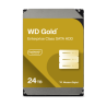 Disco Duro Empresarial WD Gold / SATA 6 Gb/s / 24 TB / 7200 RPM / Tecnología HelioSeal / ArmorCache / 5 Años Garantía / 2.5M ...