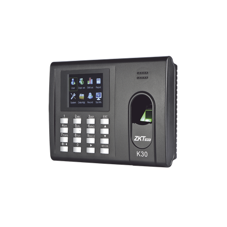 Terminal de Tiempo y Asistencia / Huella y Tarjeta 125 kHz / 1,000 Huellas / Batería de Respaldo / TCP/IP USB / Control de 1 ...