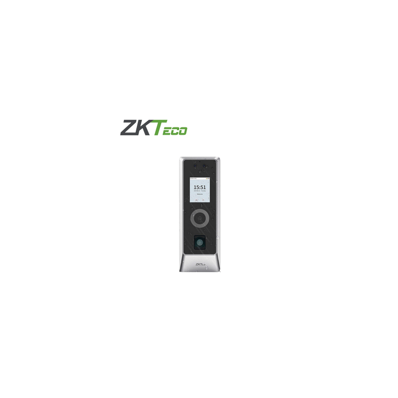 Lector Autónomo Facial y QR / 30,000 Rostros / IP66 IK07 / TCP/IP Wiegand RS485 / Exterior / ZKBio CVSecurity