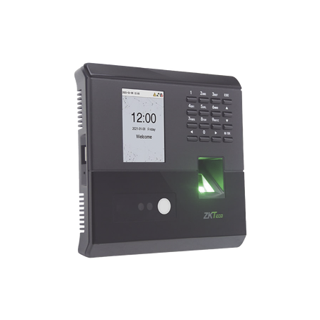 Terminal Biométrica Facial y Huella / 100 Rostros 500 Huellas / Visible Light / ADMS / TCP/IP / BioTimePro