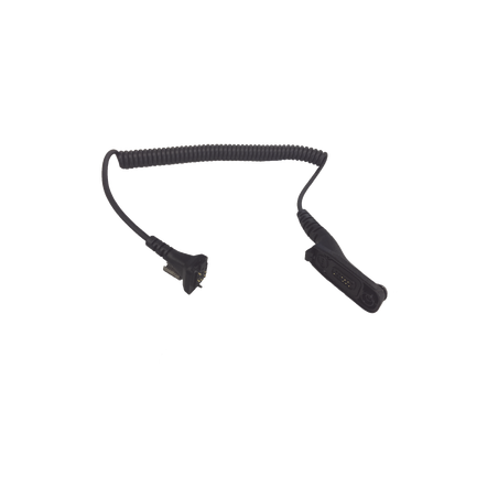 Cable adaptador de audio para Bodycam XMRX5/XMRX2 compatible con radio Motorola APX7000
