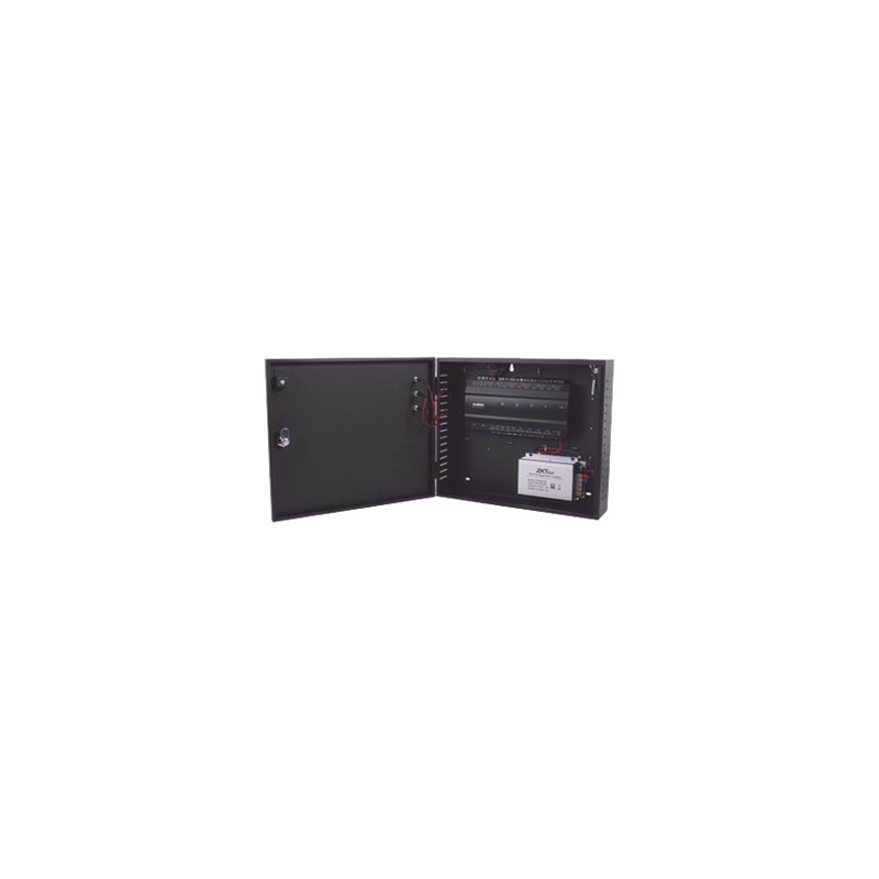 Controlador de Acceso 2 Puertas / 3,000 Huellas 30,000 Tarjetas / TCP/IP / Gabinete y Fuente 12V 5A