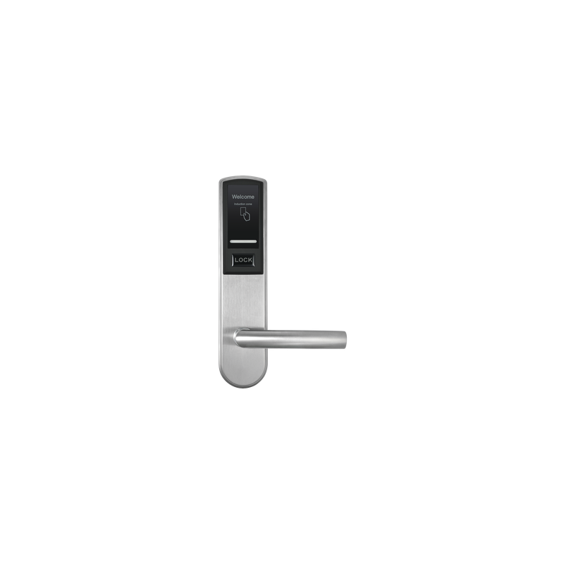 Cerradura para Hotel Derecha / Tarjetas MIFARE 13.56 MHz / Aleación de Zinc / 224 Eventos / Software ZKBio CVSecurity