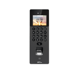 Terminal Biométrica Facial / Cámara Binocular 1MP / 1,500 Rostros 3,000 Huellas / Video Intercom SIP / ONVIF / WiFi / Anti-Fr...