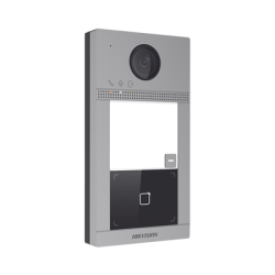 Videoportero IP 2 Megapixel / Llamada y Apertura Remota desde App Hik-Connect / PoE / Exterior IP65 + Antivandalico IK08 / 1 ...