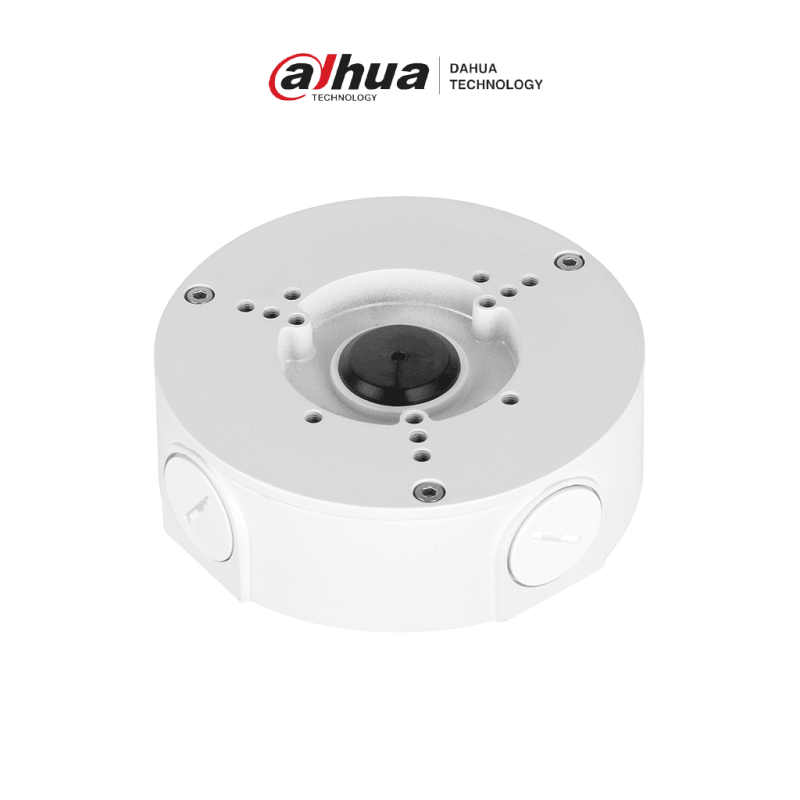 DAHUA PFA130E-Caja de conexiones Dahua, compatible con cámaras de las series HFW, HDW, HDPW, T3A, T2A y T1A. Ideal para una i...