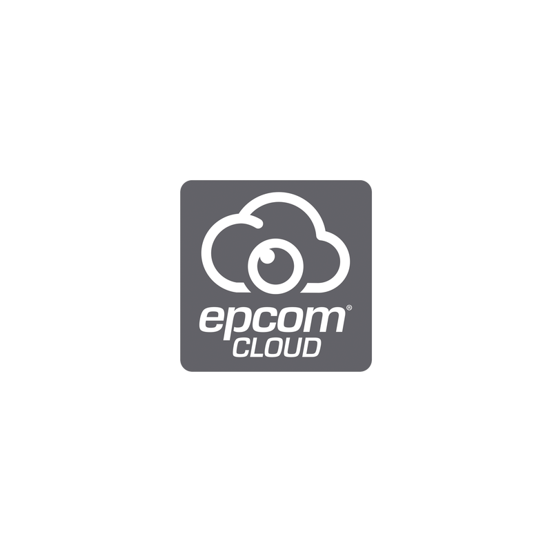 Suscripción Anual Epcom Cloud / Grabación en la nube para 1 canal de video a 2MP con 365 días de retención / Grabación continua