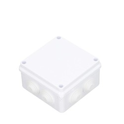 SAXXON PB100 - Caja de conexiones con 7 entradas / PVC libre de halógenos / Compatible con cámaras Bullet / Domo / Dimensione...