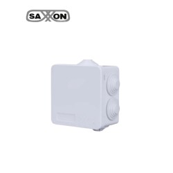 SAXXON PB085 - Caja de conexiones con 7 entradas / PVC libre de halógenos / Compatible con cámaras Bullet / Domo / Dimensione...
