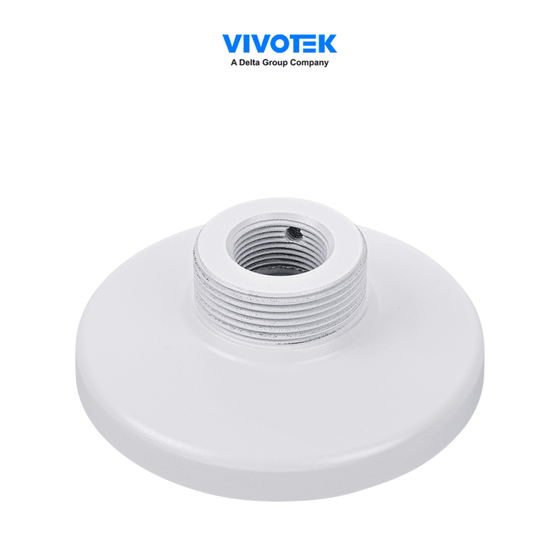 VIVOTEK AM-52E - Base para montaje en techo de camaras tipo domo, para exteriores, color blanco, material aluminio