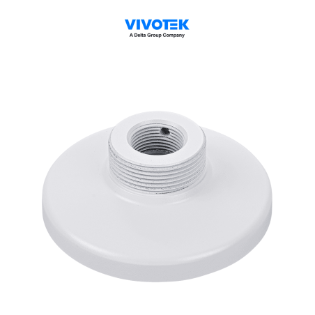 VIVOTEK AM-52E - Base para montaje en techo de camaras tipo domo, para exteriores, color blanco, material aluminio