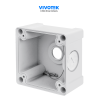 VIVOTEK AM-719_V01 - Caja de conexiones para exterior, compatible con montaje en pared o cualquier superficie plana
