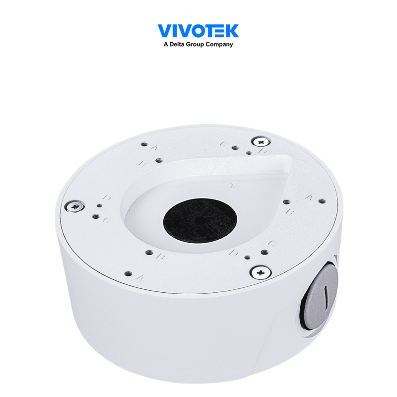 VIVOTEK AM-71B_V02 - Caja de conexiones exterior para cámaras domo, con protección IP66 y acabado en color blanco