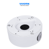 VIVOTEK AM-71B_V02 - Caja de conexiones exterior para cámaras domo, con protección IP66 y acabado en color blanco
