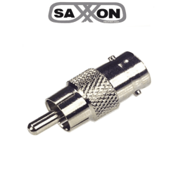 SAXXON PSUBR02 - Bolsa de 10 Conectores BNC Hembra a RCA Macho/