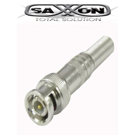 SAXXON PSUBR07 - Bolsa de 10 conectores para cable coaxial RG59