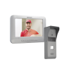 Kit de Videoportero Analógico con Pantalla LCD a Color de 7" / Frente de Calle para Exterior IP65 / Salida de Relevador