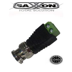 SAXXON PSUBR14 - Bolsa de 10 conectores BNC macho con terminales tipo tornillo