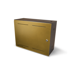 KIDDE BC1 - Gabinete de Baterías / Puerta Bronce / Soporta baterías de hasta 40 Ah