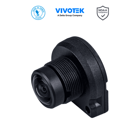 VIVOTEK CU9183-HF - Lente plano tipo Fisheye, 5 Megapixeles, WDR PRO, Lente fijo 1.22mm, Cable de 5 metros