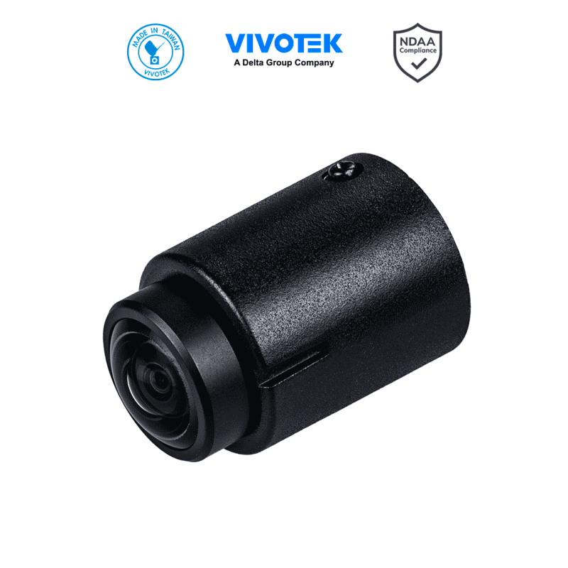 VIVOTEK CU9183-H - Lente cilindrico tipo Fisheye, 5 Megapixeles, WDR PRO, Lente fijo 1.22mm, Cable de 5 metros