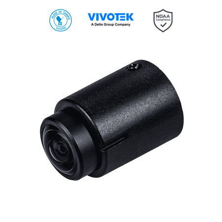 VIVOTEK CU9183-H - Lente cilindrico tipo Fisheye, 5 Megapixeles, WDR PRO, Lente fijo 1.22mm, Cable de 5 metros
