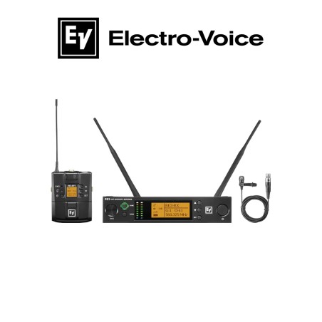 ElectroVoice M_RE3BPCL6M - Set de Micrófono Inalámbrico RE3 / Lavalier Cardioide CL3 / 653-663MHz
