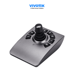 VIVOTEK AJ-001 - Control de palanca joystick para NVR, PTZ y Software VAST 2, VSS VIVOTEK con 8 teclas y conector USB