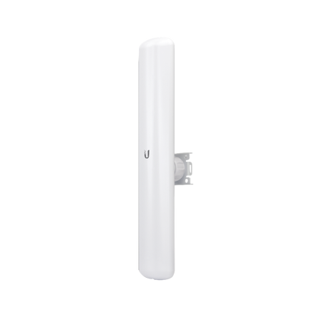 Estación Base 2x2 MIMO airMAX LiteAP AC hasta 450 Mbps, 5 GHz (5150 - 5875 MHz) con antena integrada de 16 dBi y cobertura de...