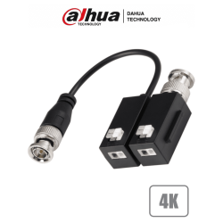 DAHUA PFM800B-4K - Transceptores pasivos 4K que transmiten video de hasta 8MP a 200 metros. Compatibles con resoluciones 720P...