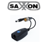 SAXXON SXDE502 - Par de Transceptores Pasivos de 5MP / Conector para Video y Energía / 5MP hasta 150 Metros / 1080P hasta 200...