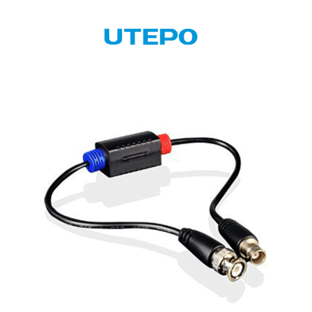 UTEPO UTP1201XPHD - Aislador pasivo de tierra por BNC en HD, elimina ruido e interferencia por lazos de tierra, soporta señal...