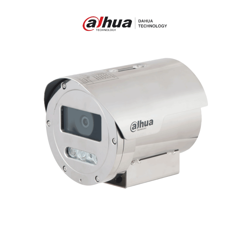 DAHUA DH-ECA3A1404N-HNRXB - Cámara IP antiexplosión de 4 MP con zoom óptico 4x, H.265+, IR de 40m, AI SMD Plus, Starlight, WD...