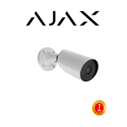 Ajax BulletCam (5 Mp/2.8 mm) - Camara IP Bullet 5 Megapixeles con IA y Micrófono/ H.265/ 25 Fps/ Lente de 2.8mm/ Angulo de 10...