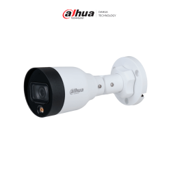 DAHUA DH-IPC-HFW1239S1-A-LED-S6 - Camara IP Bullet 2 MP/ Full Color/ 2.8 mm/ 102° de apertura/ micrófono integrado/ H.265+/ l...