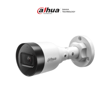 DAHUA DH-IPC-HFW1431S1-A-S6 - Cámara IP Bullet de 4 Megapixeles lente de 2.8 mm con ángulo de visión de 104 grados, IR de 30 ...
