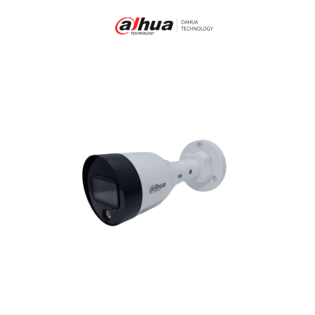 DAHUA DH-IPC-HFW1439S1-A-IL  -Cámara IP Bullet de 4 Megapíxeles/Iluminador Dual/ Lente de 2.8mm/ 94 Grados de Apertura/ Micró...