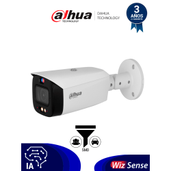 DAHUA DH-IPC-HFW3449T1-ZAS-PV - Cámara IP Bullet de 4 MP /WizSense/ Lente Varifocal/ TIOC 2.01/ disuasión activa de luz dual ...