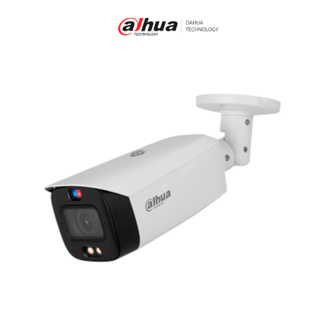 DAHUA DH-IPC-HFW3849T1-AS-PV-V2 - Cámara IP Bullet TiOC 4k/ 8 Megapixeles/Acupick/ WizSense/ 2.8mm/ Iluminador Dual/ 30 Metro...