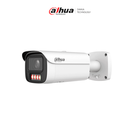 DAHUA DH-IPC-HFW5559E1-ZE-IL Camara IP Bullet de 5 MP/ Iluminador Dual/ WizMind/ AcuPick/ Xinghan/ Lente Motorizado de 2.7-13...