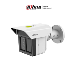 DAHUA DH-IPC-MFW5241T2-E3-ASE - Cámara de seguridad de triple lente de 2MP WizMind, ideal para protección perimetral de largo...