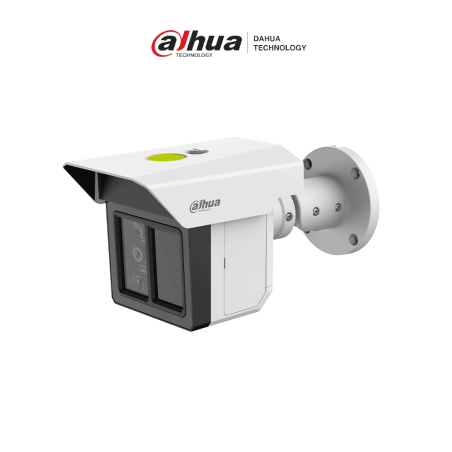 DAHUA DH-IPC-MFW5241T2-E3-ASE - Cámara de seguridad de triple lente de 2MP WizMind, ideal para protección perimetral de largo...